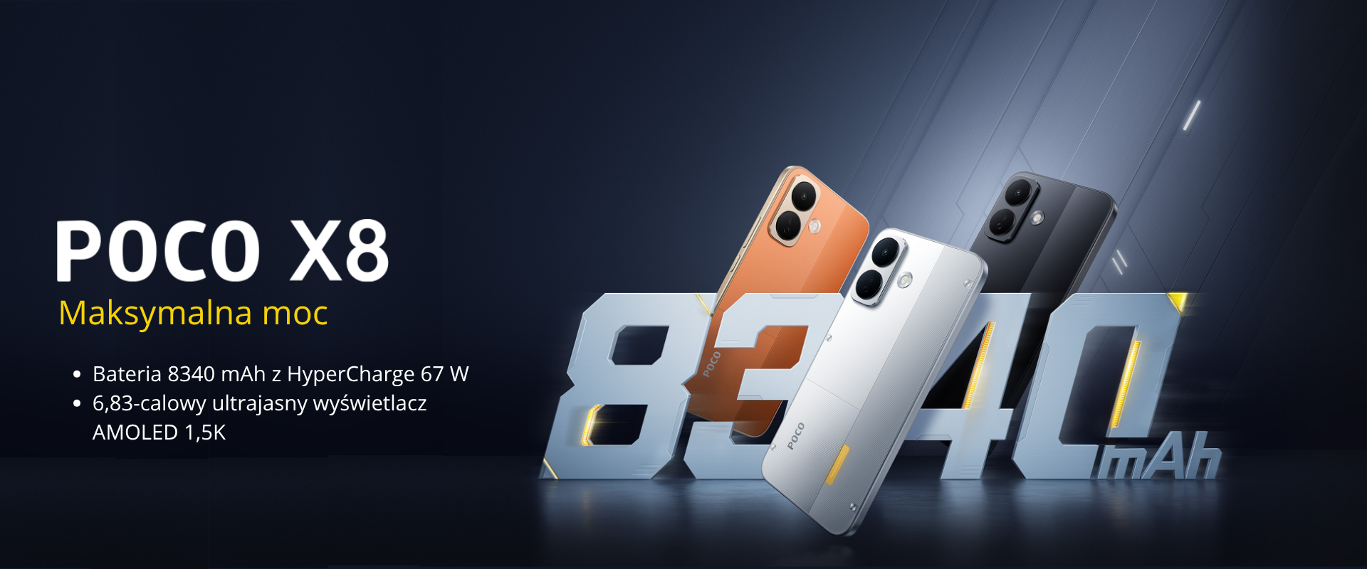Porównanie smartfonów POCO X8 i POCO C95 Pro