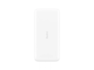 Xiaomi 20000mAh Redmi 18W Fast Charge Power Bank White