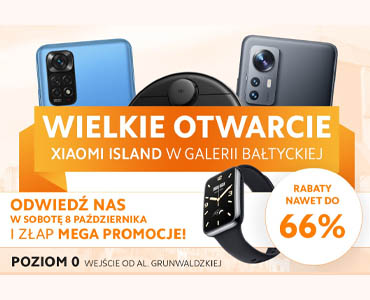 Wielkie otwarcie Xiaomi Island w Gdańsku