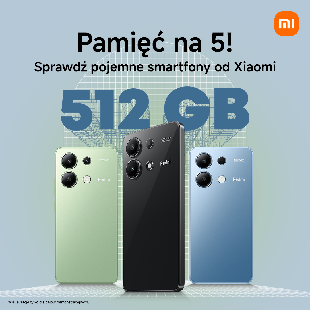 Smartfony i telefony komórkowe - Pamięć wbudowana: 512 GB