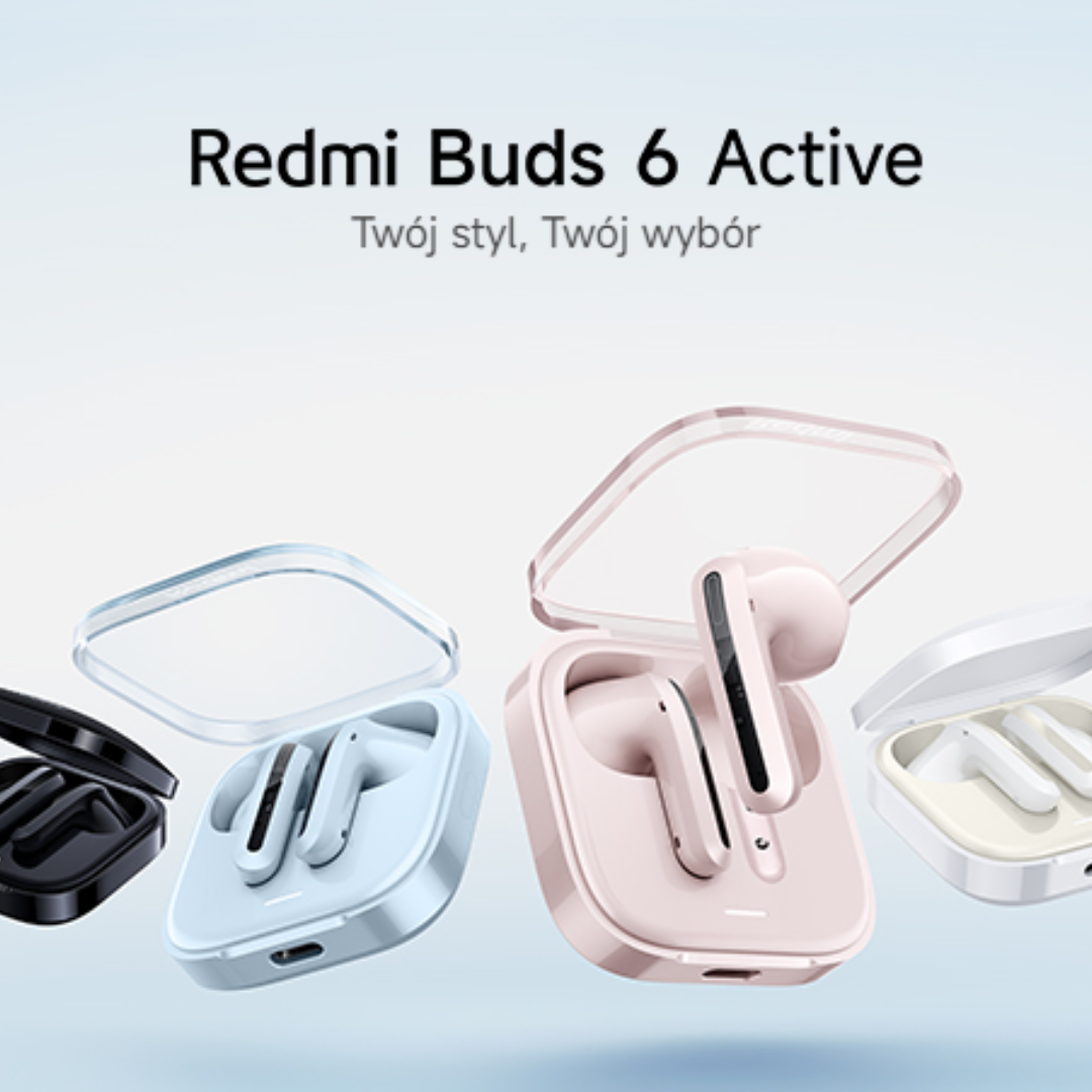 Słuchawki bezprzewodowe Redmi Buds 6 Active – tanie i dobre?