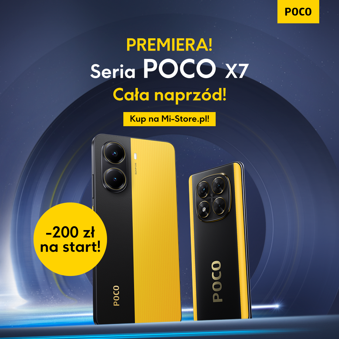 POCO X7 – przełomowy smartfon na 2025 rok! Premiera 