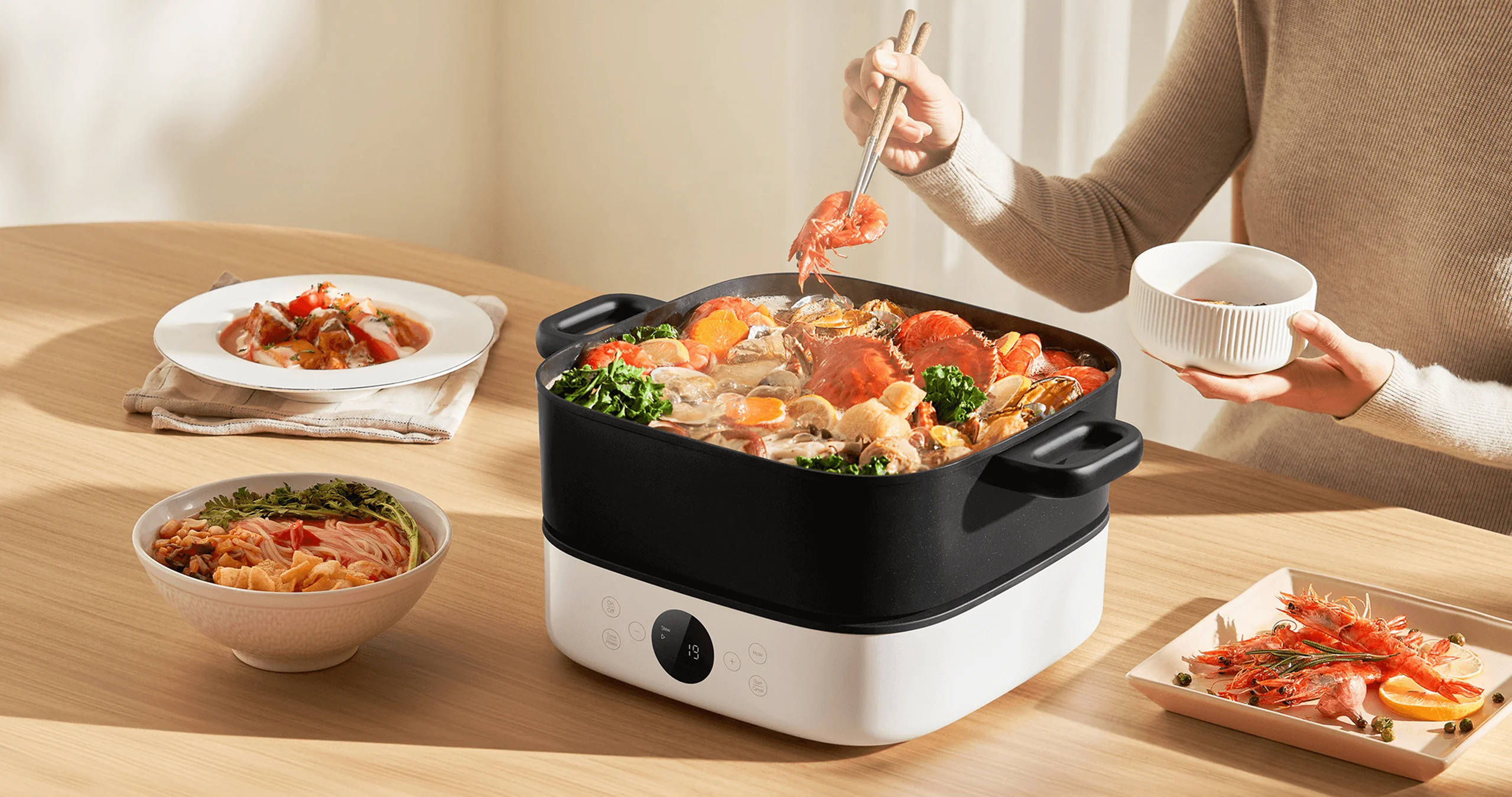 Niedzielny obiad w nowoczesnym wydaniu – Xiaomi Hot Pot Cooker 6L, który odmieni Twoje gotowanie