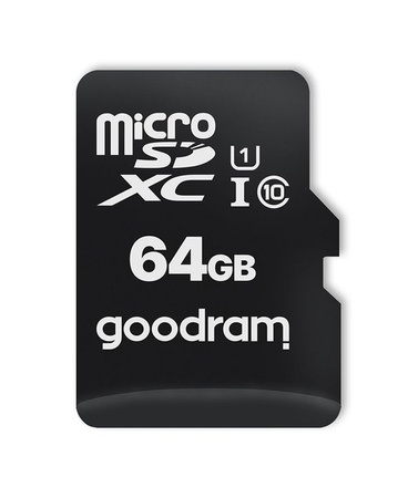 Karta Pamięci 64GB Micro SD UHS-I Class 10 Goodram