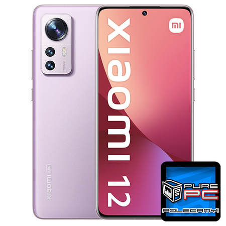 Smartphone Xiaomi 12 8+128GB Purple + 6msc ochrony ekranu