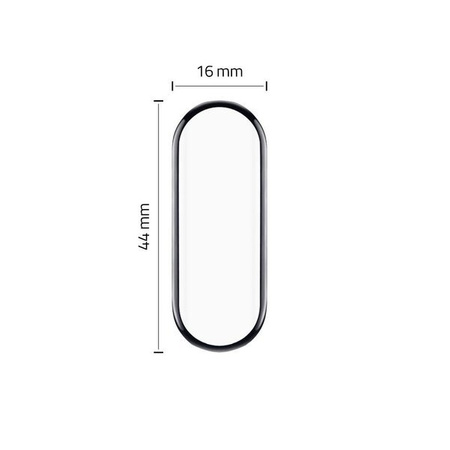 Szkło ochronne Hofi Hybrid Glass Xiaomi Mi Band 4 Black