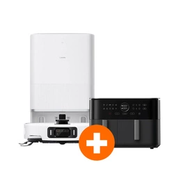 Inteligentny odkurzacz Xiaomi Robot Vacuum 5 Pro + Frytkownica Xiaomi Dual Zone Air Fryer 10L
