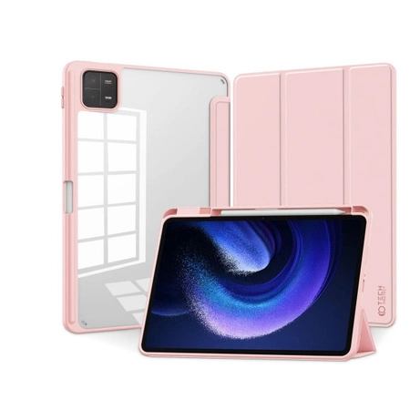 Etui Zamykane Tech-Protect SmartCase do Xiaomi Pad 6 / 6 Pro Pink