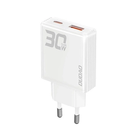 Зарядний пристрій GaN DUDAO USB-A + Type-C потужністю 30 Вт