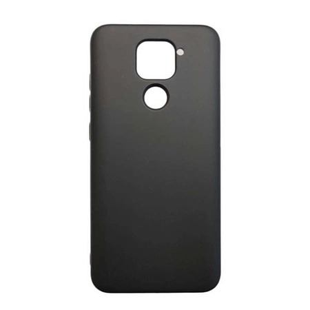 Czarne Etui Silikonowe Ochronne Xiaomi Redmi Note 9 