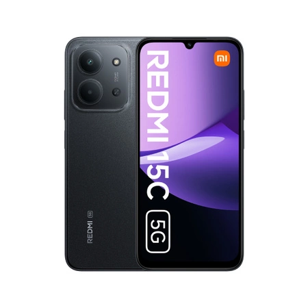 Смартфон Xiaomi Redmi 15C 5G 4+256 ГБ чорного кольору