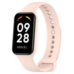 Браслет Yunmi для Xiaomi Smart Band 8 Active / Redmi Band 2 Pink