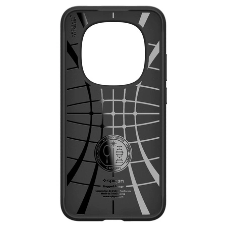 Rugged Armor Spigen Matte Black Redmi Note 15 Pro 5G Protective Case
