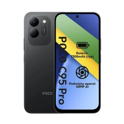 Xiaomi POCO C95 Pro 6+128GB Black smartphone