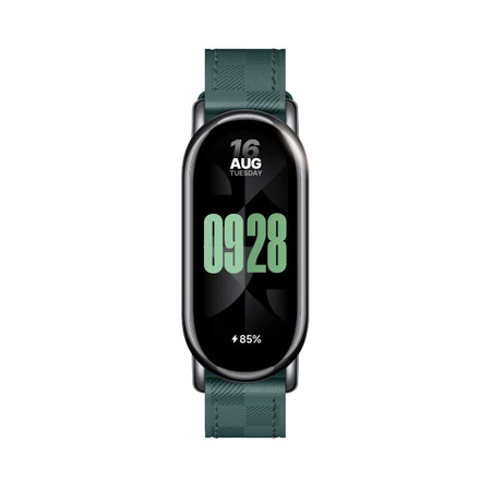 Original leather strap for Xiaomi Mi Band 8 / 9 green