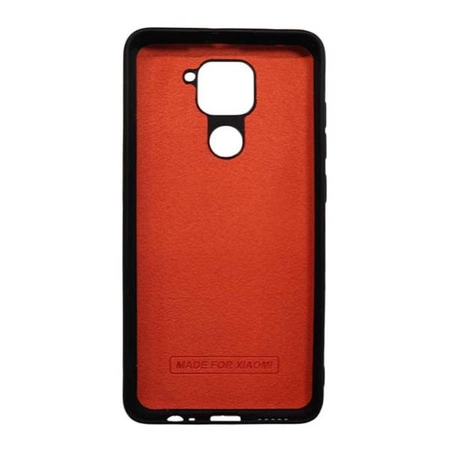 Czarne Etui Silikonowe Ochronne Xiaomi Redmi Note 9 