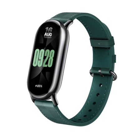 Original leather strap for Xiaomi Mi Band 8 / 9 green