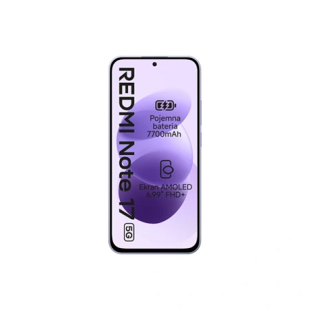 Smartfon Xiaomi Redmi Note 17 5G 6+256GB Celestial Purple