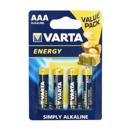 Батарейки LR03 4шт Varta Alkaline AAA