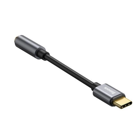 Аудіоадаптер Baseus L54 USB Type-C на 3,5 мм гніздо для Mi 8 / 9 / 10 / 10T / 11 / POCO F3