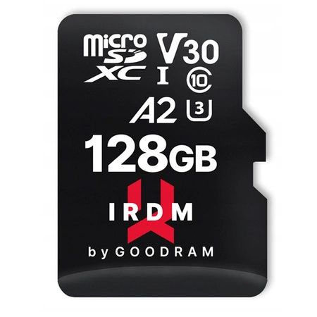Карта пам&#39;яті Micro SD 128 ГБ UHS I класу 10 IRDM M2AA