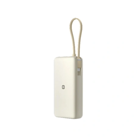 Зовнішній зарядний пристрій Xiaomi 67W Power Bank 20000 (інтегрований кабель) бежевого кольору