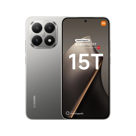 Смартфон Xiaomi 15T 12+512 ГБ сірого кольору