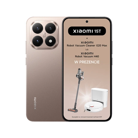 Смартфон Xiaomi 15T 12+512 ГБ кольору рожевого золота