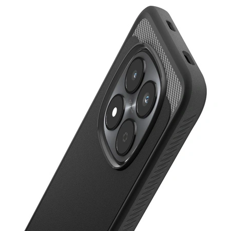 Etui ochronne Rugged Armor Spigen Matte Black Redmi Note 15 Pro 5G
