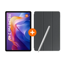Планшет Redmi Pad 2 4G 4+128 ГБ графітово-сірий + чохол + стилус