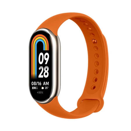 Opaska do Mi Band 8 / 9 Pomarańczowa