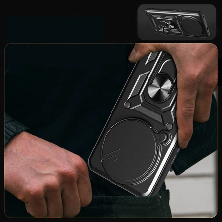 Etui ochronne Tech-Protect Camshield Pro Xiaomi Redmi Note 14 Pro+ 5G Matte Black