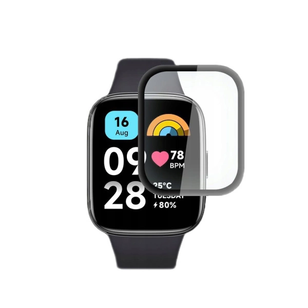 2PCS Curved Screen Protector For Xiaomi Redmi Watch 3 Smartwatch Protective  Glass Film for Redmi Watch3