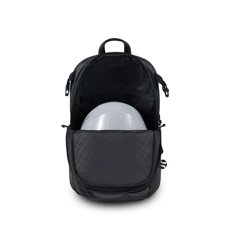 Plecak NINETYGO Multi Functional Helmets Czarny
