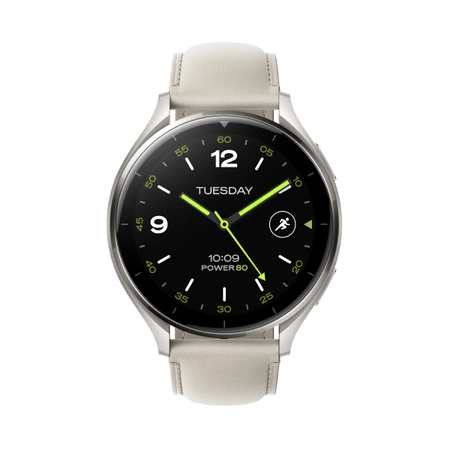 Розумний годинник Xiaomi Watch 2 Titan Gray зі шкіряним ремінцем