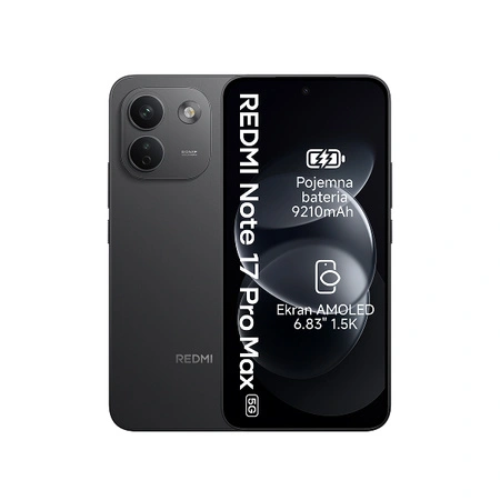 Смартфон Xiaomi Redmi Note 17 Pro Max 5G 8+256GB Black