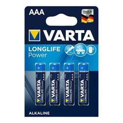 LR03 Batteries 4pcs Varta Longlife Power AAA