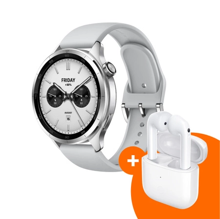 Smartwatch Xiaomi Watch S4 Silver + Redmi Buds 3