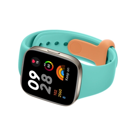 Ремінець для Redmi Watch 3 Silicone Strap Aqua Blue