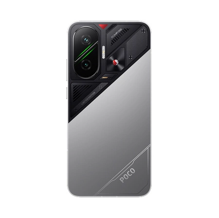 Смартфон Xiaomi POCO F7 5G 12+512 ГБ сріблястого кольору