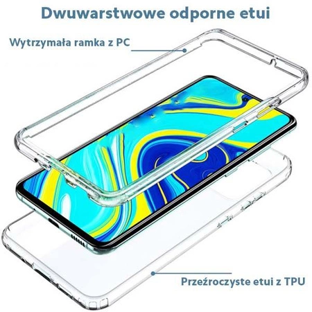 Etui Ochronne Dwuwarstwowe Xiaomi Redmi 9A Przeźroczysty