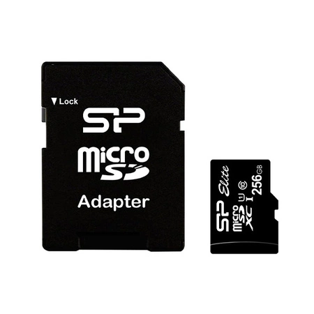 256GB Micro SD UHS-I Class 10 Silicon Power Memory Card