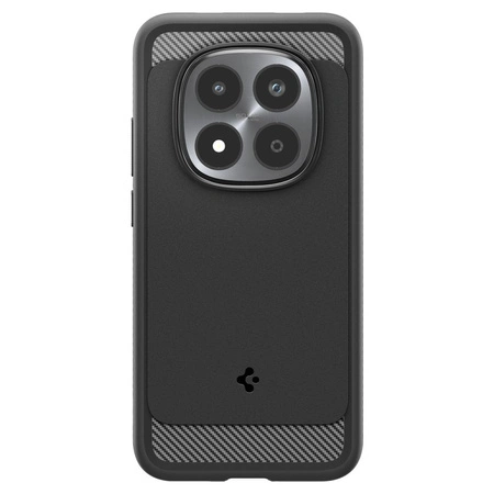 Etui ochronne Rugged Armor Spigen Matte Black Redmi Note 15 Pro 5G