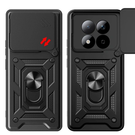 Etui ochronne Tech-Protect Camshield Pro Xiaomi Redmi Note 15 Pro+ 5G / POCO M8 Pro Matte Black