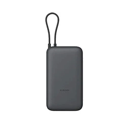 Зовнішній акумулятор Xiaomi Power Bank 20000mAh темно-сірого кольору з кабелем