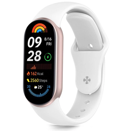 Ремінець Tech-Protect IconBand Pure для Xiaomi Smart Band 8 / 9 / 10 / NFC білого кольору
