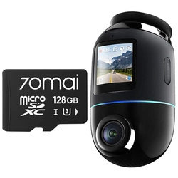 Kamera samochodowa 70MAI X800 Dash Cam 4K Omni Black + 70 MAI microSD 128GB