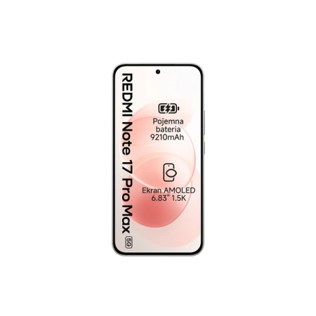 Smartfon Xiaomi Redmi Note 17 Pro Max 5G 8+512GB Cloud Blush