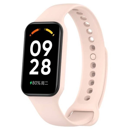 Opaska Yunmi do Xiaomi Smart Band 8 Active / Redmi Band 2 Różowa