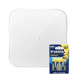 Zestaw Inteligentna Łazienkowa Waga Sportowa Xiaomi Mi Smart Scale 2 + Baterie AAA